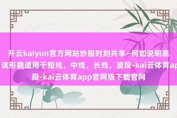 开云kaiyun官方网站炒股时刻共享—何如说明底部回转只需三步，该形貌适用于短线，中线，长线，波段-kai云体育app官网版下载官网